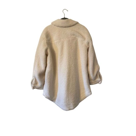 Old Navy Women's Ivory Basic Jacket Size S Button-Up Long Sleeve - Picture 2 of 8